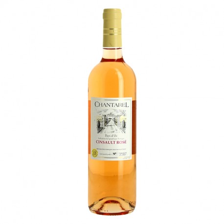 Cinsault Chantarel Vin rosé du Languedoc
