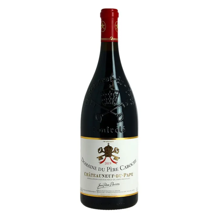 magnum de vin rouge Châteauneuf du Pape du domaine du Père Caboche