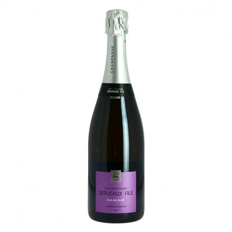 Champagne Pinot Meunier SERVEAUX Cuvée Meunier 75 cl