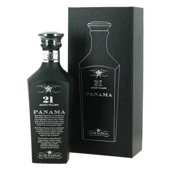 acheter Rum Nation Panama 21 ans Carafe Black Edition