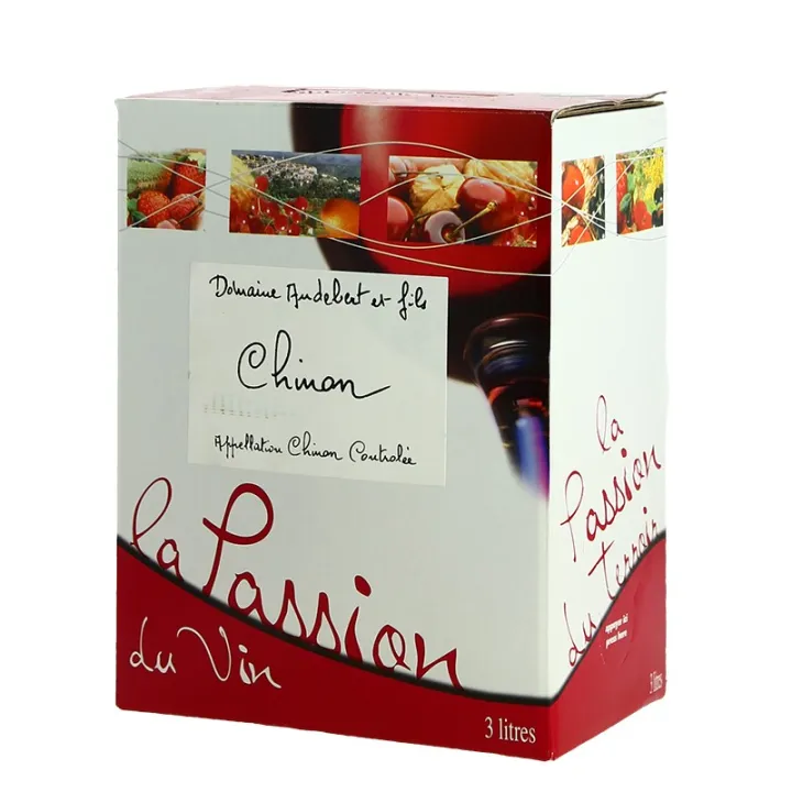 achat vin en Bag in box de Chinon par Audebert 3 Litres