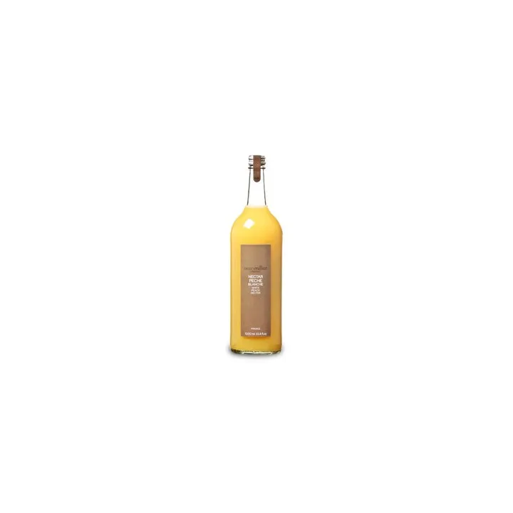 Nectar de pêche blanche Alain Milliat 1 litre