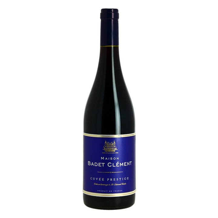 achat vin rouge Badet Clément rouge Cuvée Prestige