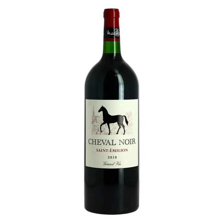 achat St Emilion CHEVAL NOIR Bordeaux Rouge Magnum
