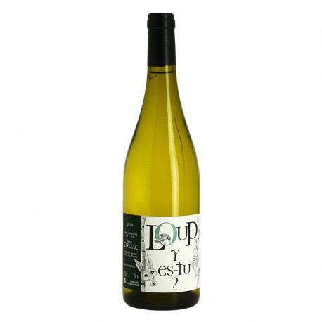 "LOUP Y ES TU ?" Vin Blanc Vignoble d'Orliac Domaine de l'Hortus