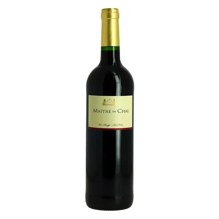achat de vin rouge Maitre de Chai pas cher chez Calais Vins