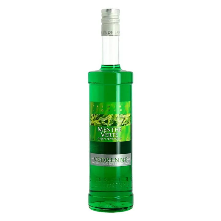 achat de Liqueur de Menthe Verte Vedrenne 70cl
