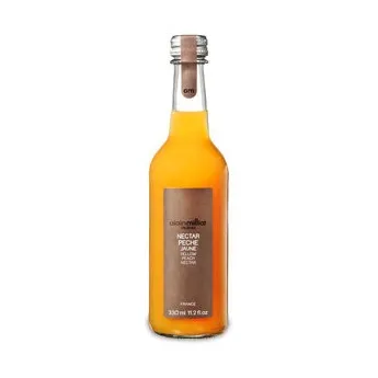 nectar de peche jaune milliat 1 litre