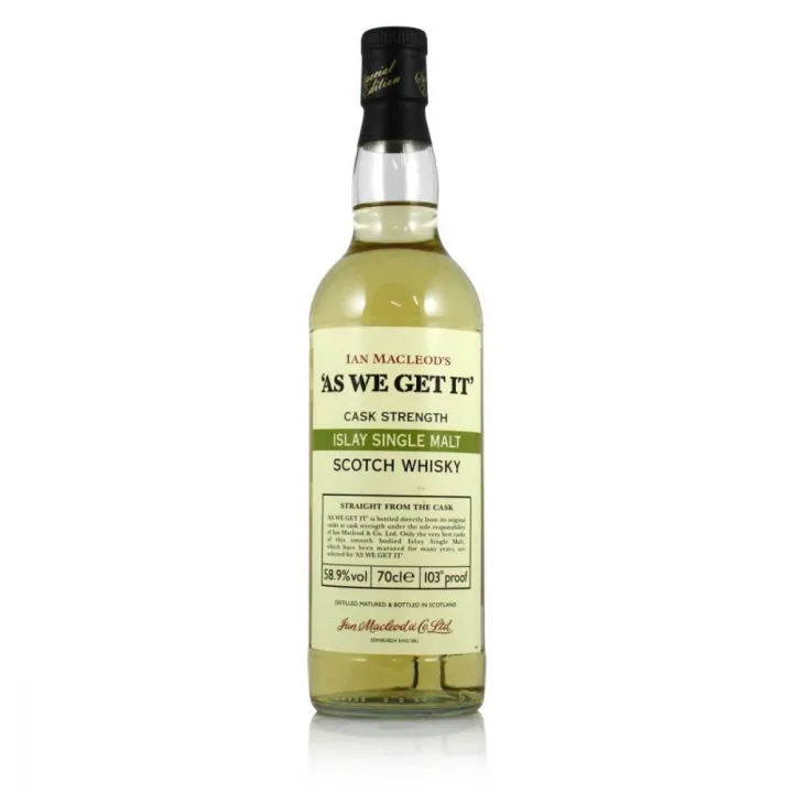 acheter Islay Single Malt AS WE GET IT by Ian MacLeod Cask Strenght Whisky