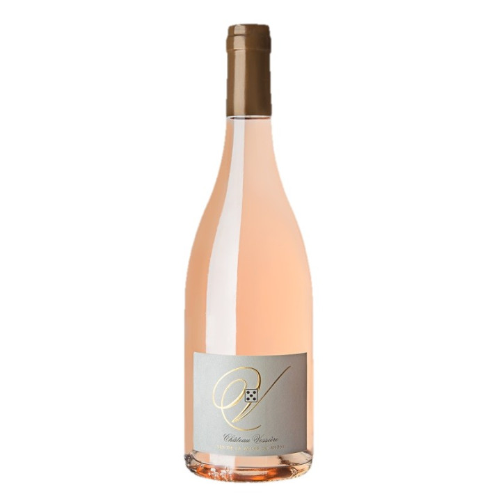 achat vin rosé bio Château Vessière Costière de Nimes rosé