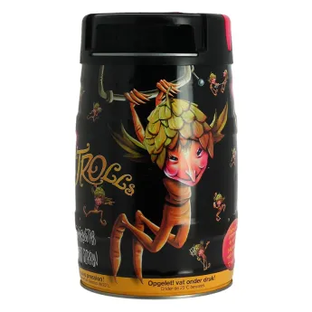 achat bière blonde Cuvée des Trolls Fût 5 litres - Calais Vins