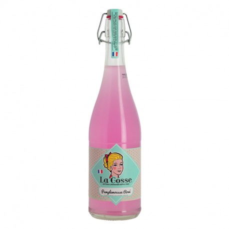 La Gosse Limonade Artisanale pamplemousse Rosé 75 cl