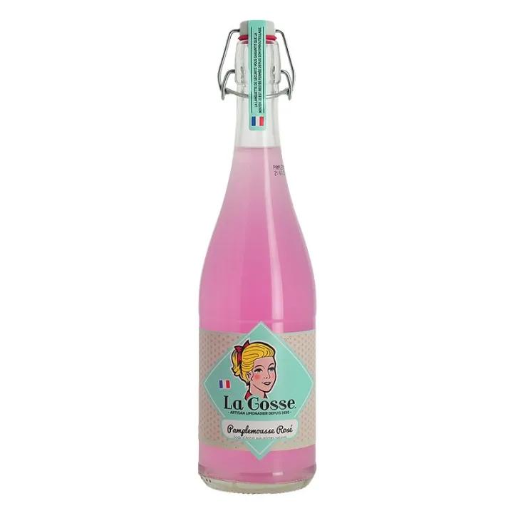 La Gosse Limonade Artisanale à la Rose 75 cl