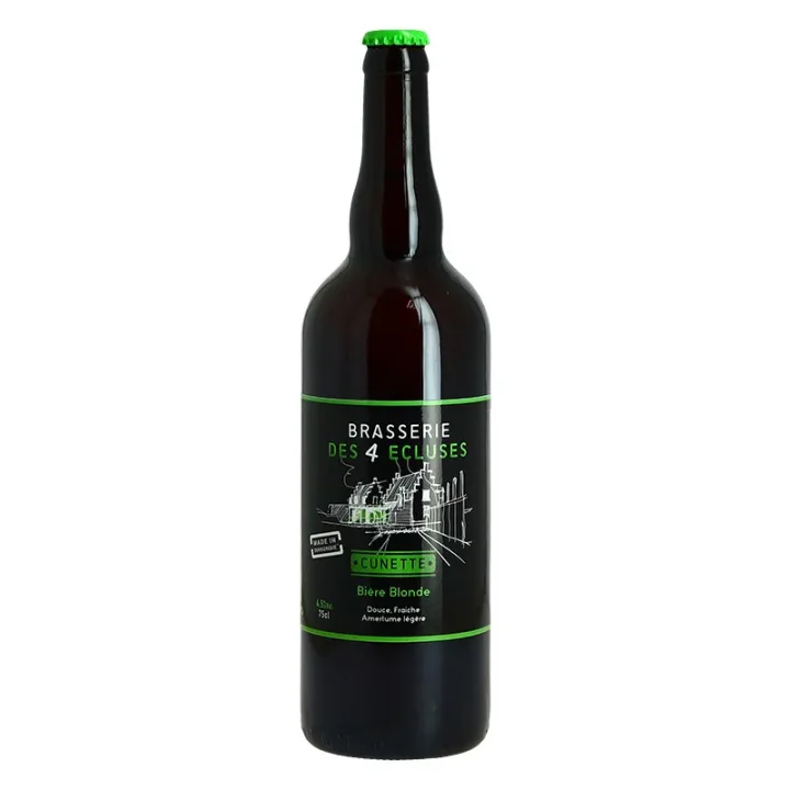 achat de craft beer La CUNETTE Bière Blonde Brasserie des 4 Ecluses