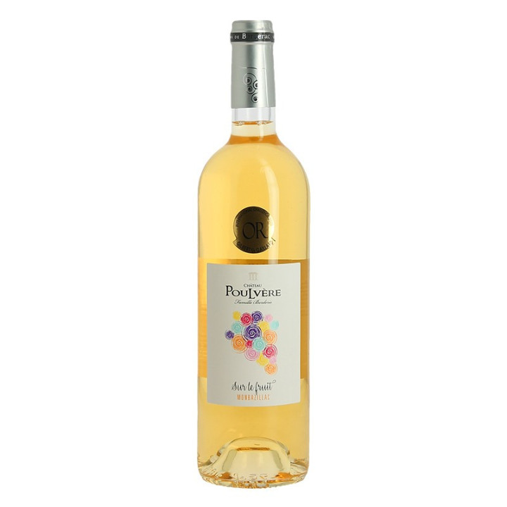 achat vin moelleux Château Poulvère vin blanc monbazillac sur le fruit