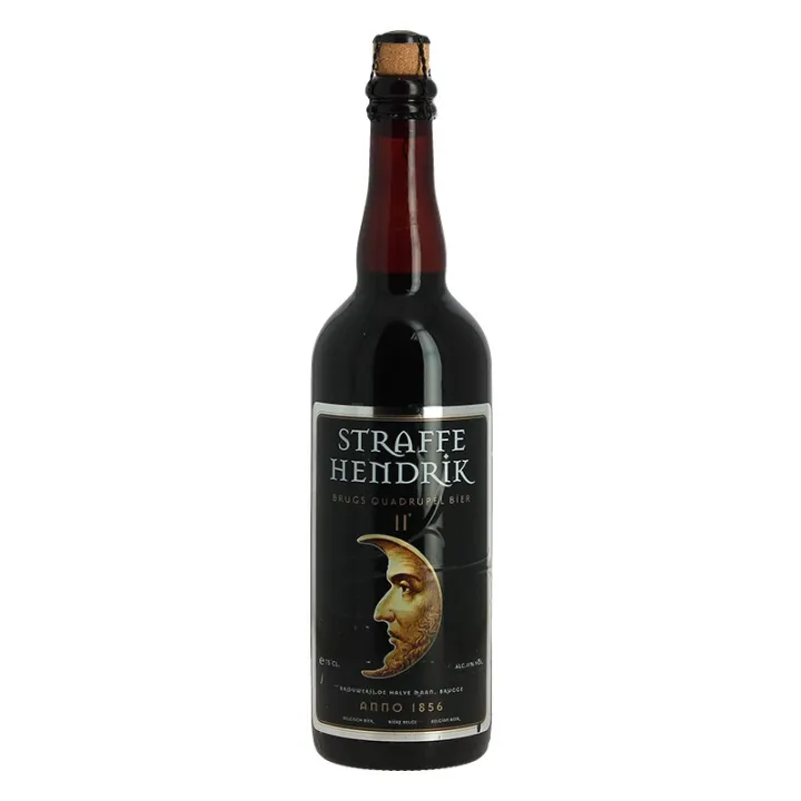 achat bière brune Straffe Hendrik Brugs Quadrupel Biere belge 75 cl