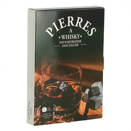 Pierres à Rafraichir Whiskies & Spiritueux & Vins x 9
