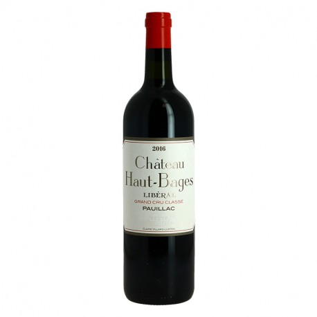 Château Haut Bages Liberal 2016 Pauillac Vin Rouge de Bordeaux
