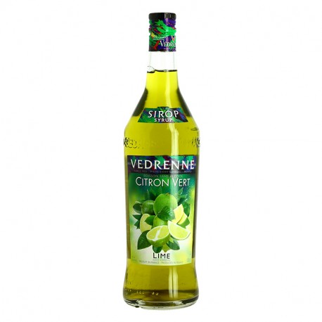 Sirop de Citron vert Lime Vedrenne 1L