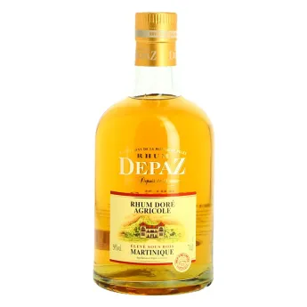achat de rhum Rhum DEPAZ Rhum Doré de la Martinique 50°, rhum Agricole