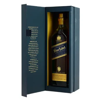 JOHNNIE WALKER Blended Whisky Blue label en Etuis