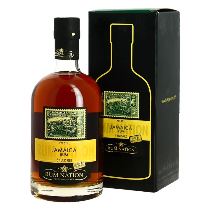 achat en ligne Rum NATION Jamaïca 5 Ans Pot Still 70 cl pas cher