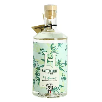 achat Gin L'AUDACIEUX Dry Gin par la distillerie Hautefeuille 70 cl