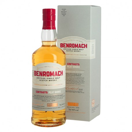 BENROMACH Contrast Peat Smoke Speyside Single Malt Scotch Whisky