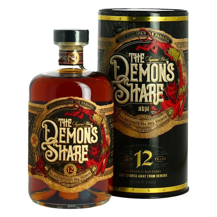 achat Rhum Demon's Share 12 Ans  Rhum Ambré du Panama