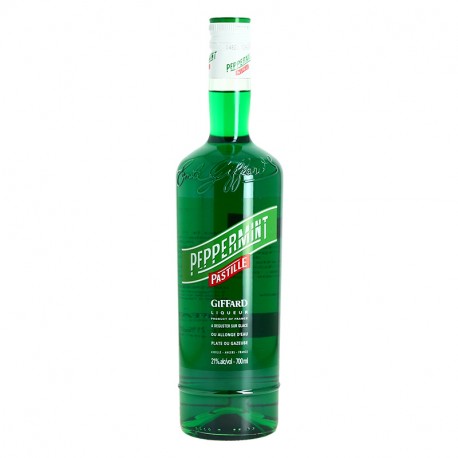 Peppermint Pastille Liqueur de Menthe Verte Giffard 70 cl