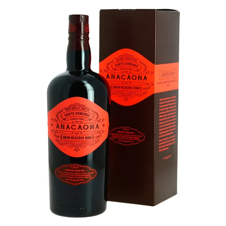 achat rhum ANACAONA Rhum Ambré de République Dominicaine 70 cl