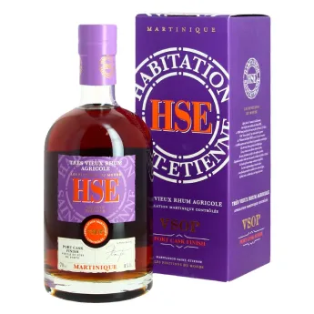 Rhum HSE VSOP Finition Fût de Porto Très Vieux Rhum Agricole Martinique