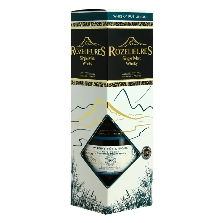 achat Whisky ROZELIEURES Finition en Fût de Rhum HSE 70 cl