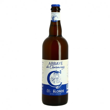 ABBAYE de CLAIRMARAIS Bière Blonde Simple 75 cl