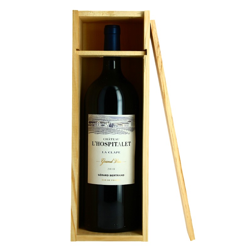 Coffret Château l'Hospitalet Meilleur Vin du Monde – Gérard Bertrand