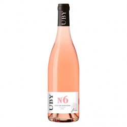 UBY Rosé n°6 Domaine UBY Vin de Pays des Côtes de Gascogne