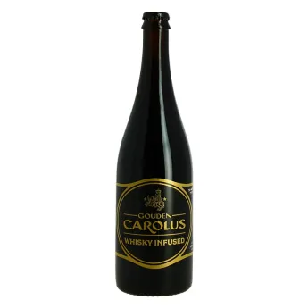 Gouden Carolus Wisky Infused 75 cl bière belge brune