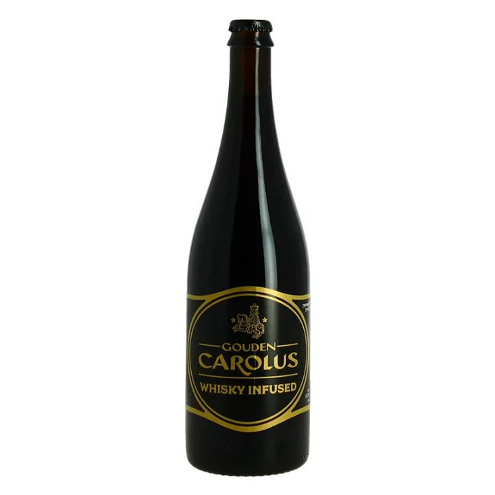 Gouden Carolus Wisky Infused 75 cl bière belge brune