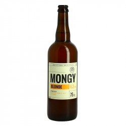 Mongy Bière Blonde 75 CL