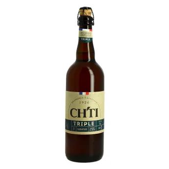 Achat CH'TI Signature Bière Triple 75 CL de la Brasserie Castelain