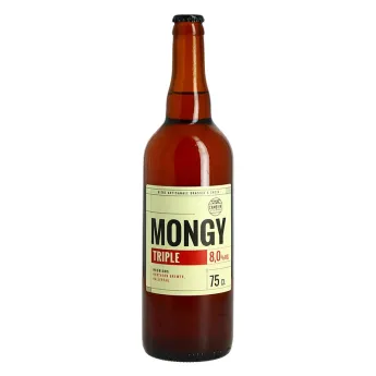 Achat Bière Mongy Triple 75 CL de la brasserie Caulier