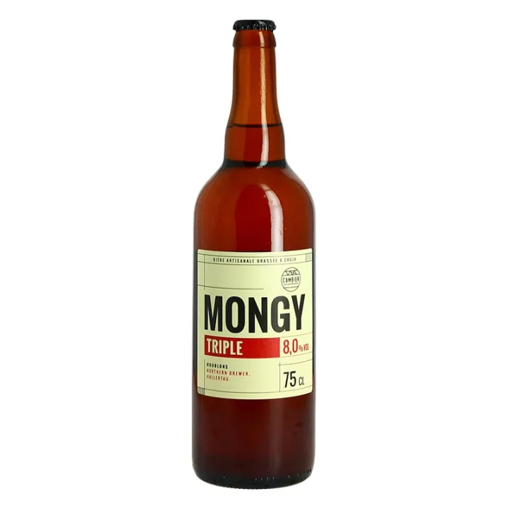 Achat Bière Mongy Triple 75 CL de la brasserie Caulier