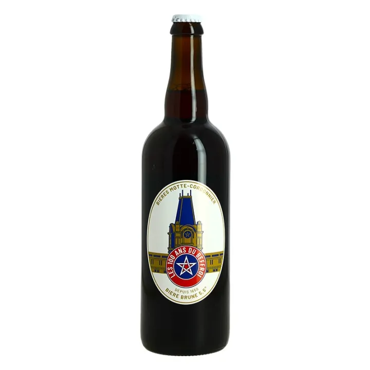 Achat Bière 100 Ans Du Beffroi 75 CL de la brasserie Motte Cordonnier