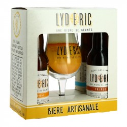 Coffret Lyderic 4 Bières + 1 Verre