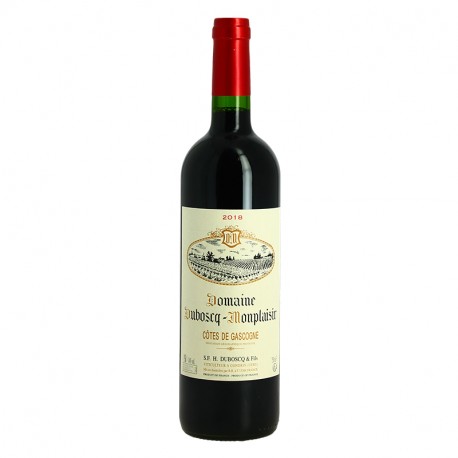 Domaine Dubosc Monplaisir Côtes de Gascognes Vin Rouge 75 cl