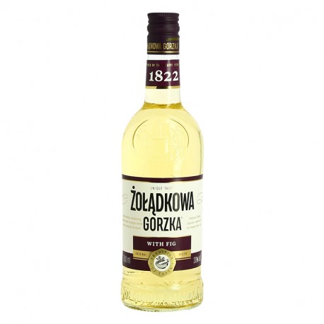 Zoladkowa Gorzka Vodka Polonaise aromatisée à la Figue Blanche