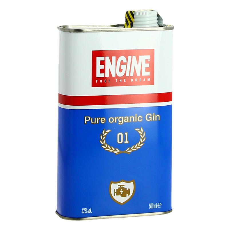 achat de Gin ENGINE en Bidon métal de 50 cl