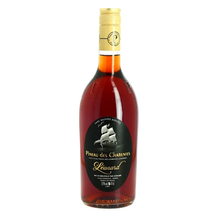 acheter Pineau des Charentes Rouge par jean Pierre Léonard 70 cl