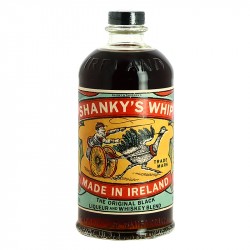 Shanky's Whip Liqueur à base de Whiskey Irlandais noir 70 cl