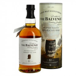 The BALVENIE 12 ans AMERICAN OAK  Speyside Single Malt Scotch Whisky 70 cl
